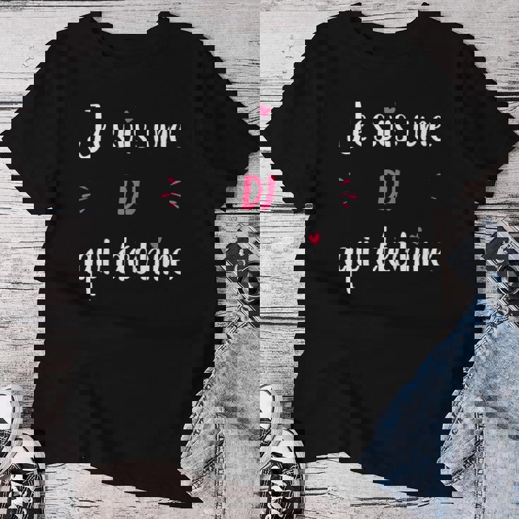 Musique Métier Super Dj Qui Déchire Animatrice Dj T-shirt femme Cadeaux drôles