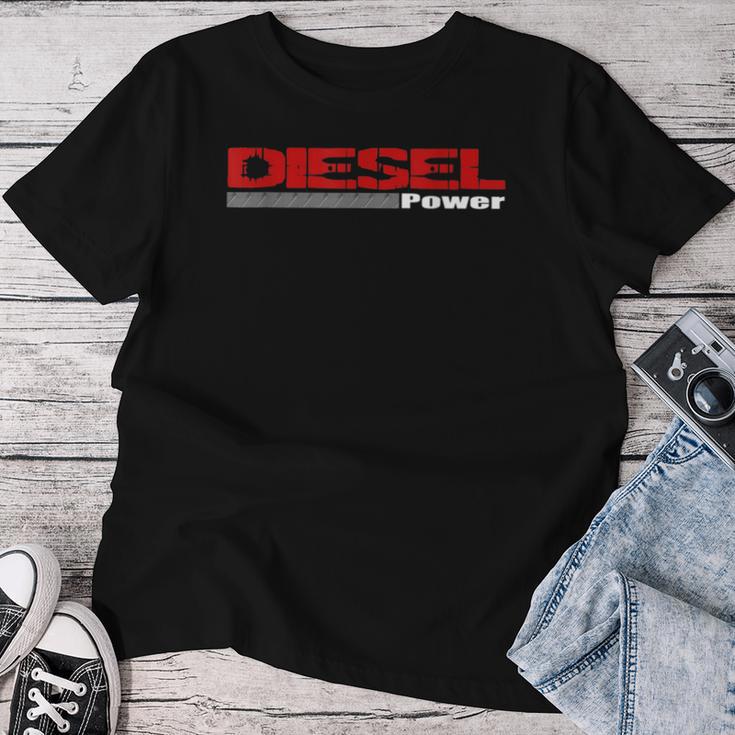 Official Diesel Power Addiction For And Women T-shirt Frauen Lustige Geschenke