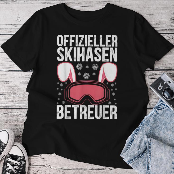 Official Skihaserl Caregiver Ski Skier Women's T-shirt Frauen Lustige Geschenke