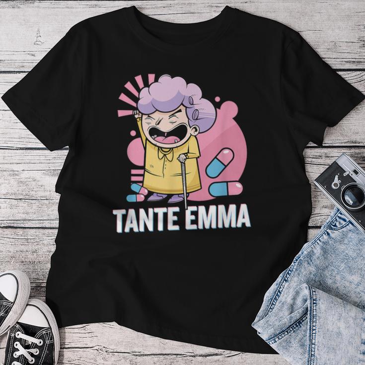 Raver Aunt Emma Ballern Techno Edm Rave Dj T-shirt Frauen Lustige Geschenke