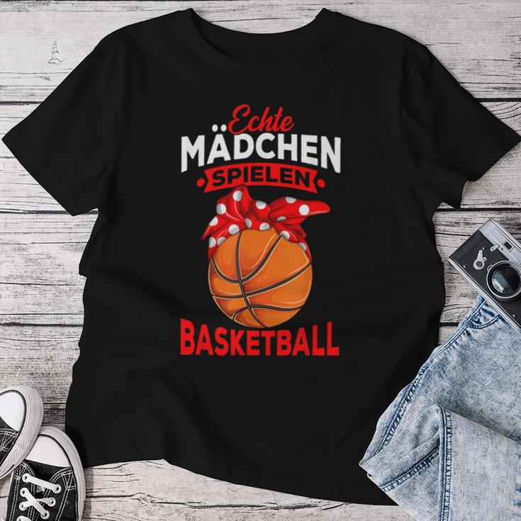 Real Girls Play Basketball Basketball Children's T-shirt Frauen Lustige Geschenke