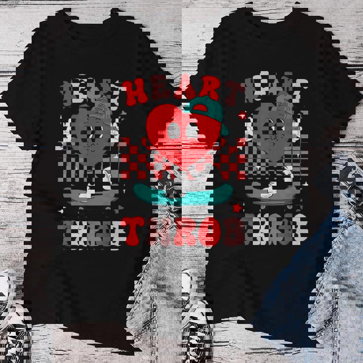 Retro Groovy Heart Throb Valentines Day Toddler Boy Kid Women T-shirt Unique Gifts Retro Groovy Heart Throb Valentines Day Toddler Boy Kid Women T-shirt Unique Gifts