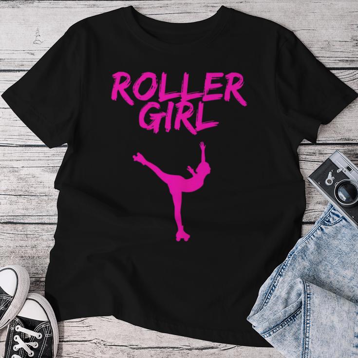 Roller Girl Figure Skating For Roller Girl Roller Skates Girls T-shirt Frauen Lustige Geschenke