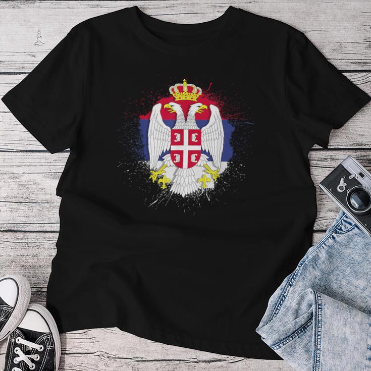 Serbia For Flag Belgrade Zagreb T-shirt Frauen Lustige Geschenke