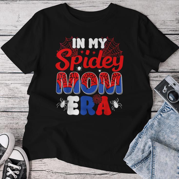 In My Spider Mom Era Mom Spider Mom Groovy Women T-shirt Funny Gifts