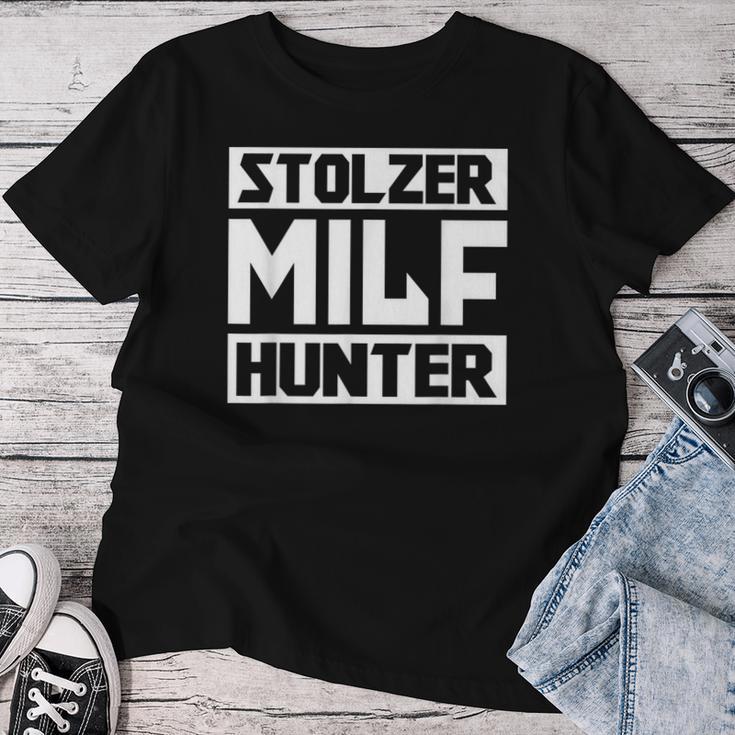 Stolzer Milfhunter Milfs Milf Geile Mama Mother T-shirt Frauen Lustige Geschenke