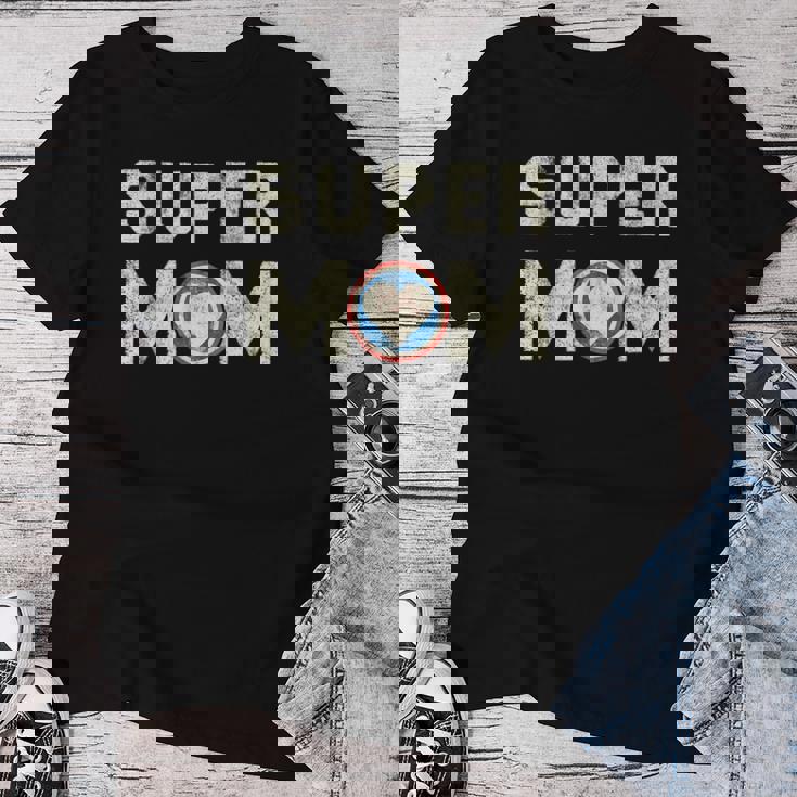 Super Mom Superheroine Mama Mother Heroine Star Sign Women T-shirt Unique Gifts