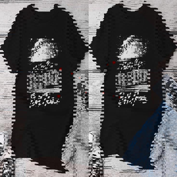 That's My Grandson Out There Grandma Baseball Mother's Day Women T-shirt Unique Gifts That's My Grandson Out There Grandma Baseball Mother's Day Women T-shirt Unique Gifts