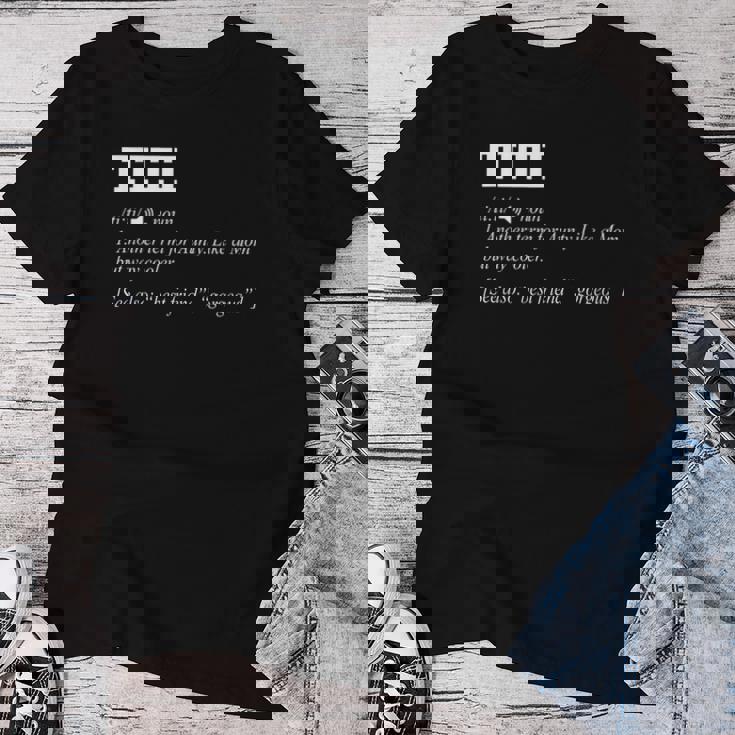Titi Definition Spanish Auntie Aunty Para Camiseta de mujer Regalos divertidos