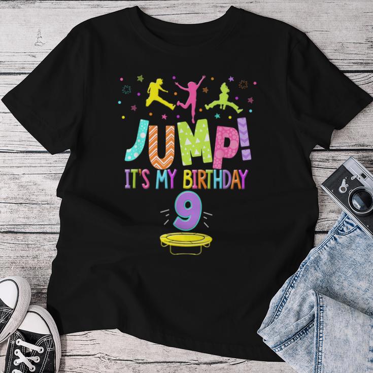 Trampoline Birthday Party For Girls T-shirt Frauen Lustige Geschenke