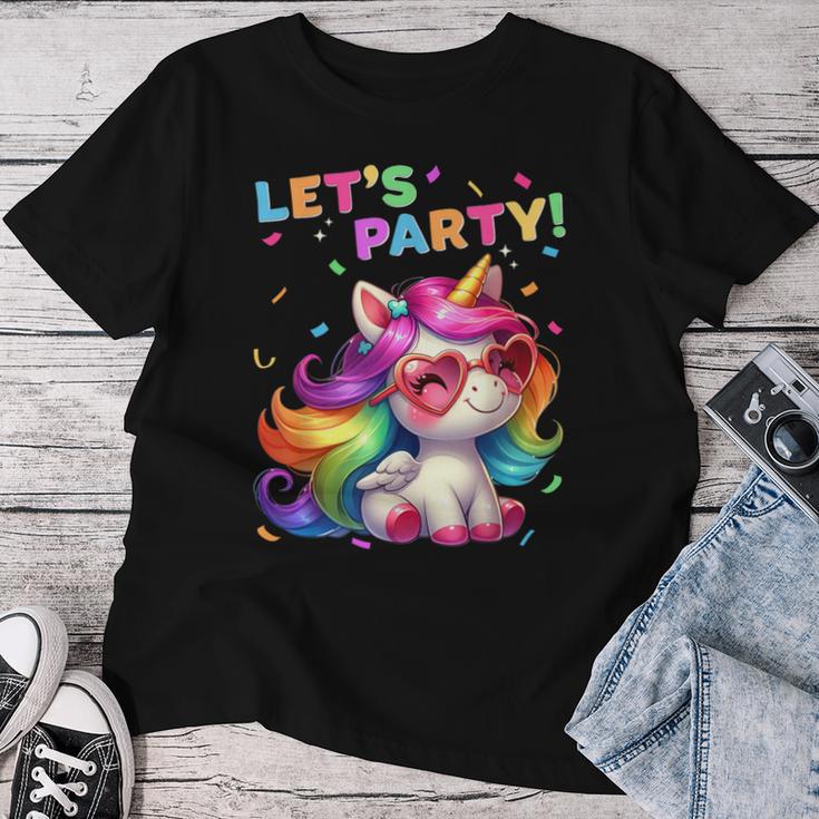 Unicorn Party Outfit Boys Girls Unicorn T-shirt Frauen Lustige Geschenke