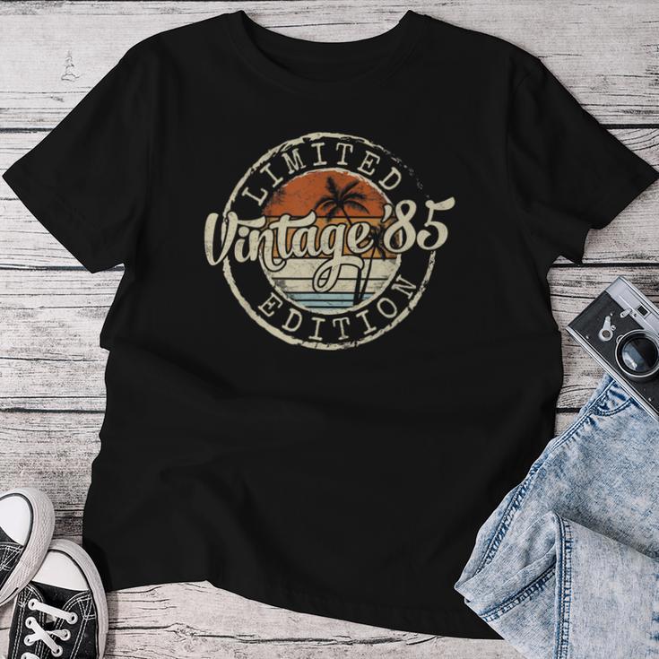 Vintage 1985 40Th Birthday 40 Year Old For Women T-shirt Frauen Lustige Geschenke