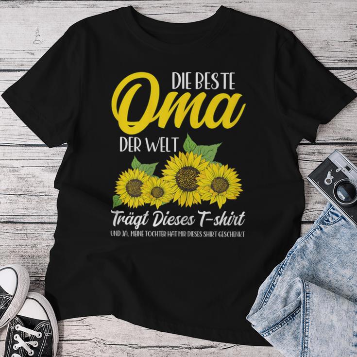 Women's The Best Oma In The World German T-shirt Frauen Lustige Geschenke