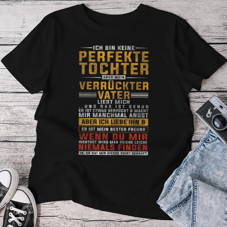 Women's Ich Bin Keine Perfect Daughter T-shirt Frauen Lustige Geschenke