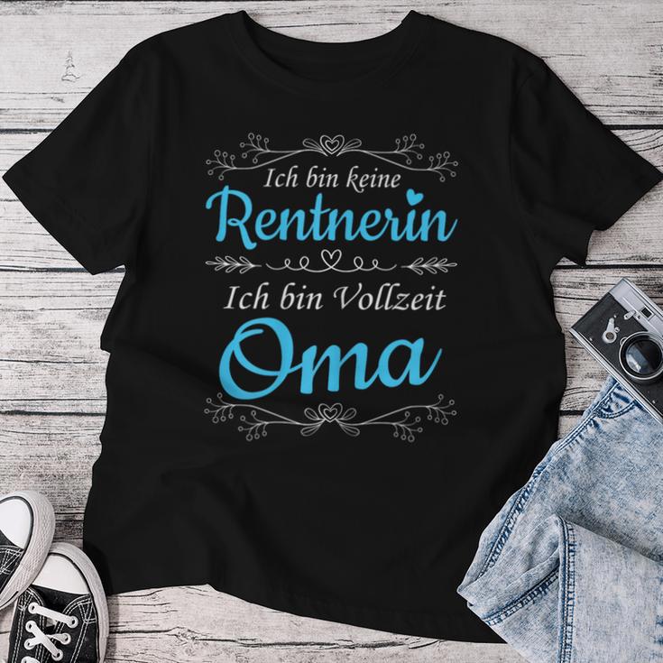 Women's Ich Bin Keine Rentnerin Ich Binollzeit Oma Rente Ruhestand T-shirt Frauen Lustige Geschenke