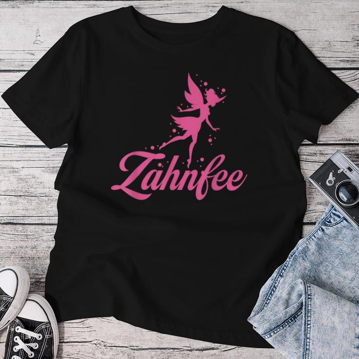 Zahnfee Dental Stomatology Dental Care Women's T-shirt Frauen Lustige Geschenke