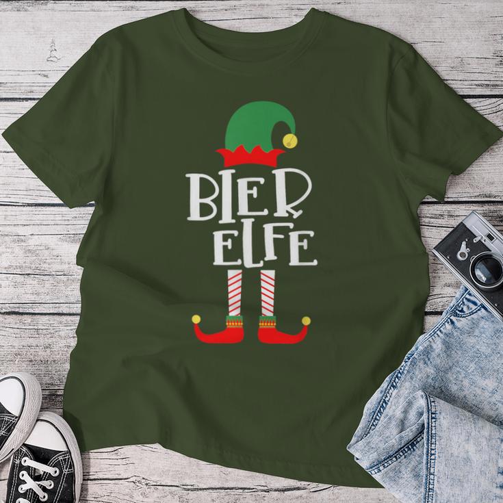 Beer Elf Family Outfit Family Partner Look Christmas T-shirt Frauen Lustige Geschenke