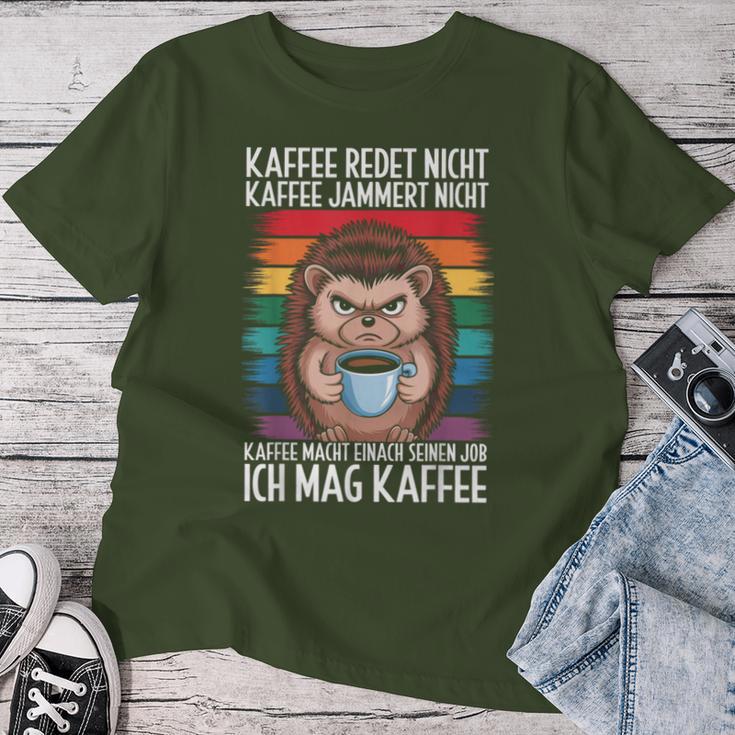 Coffee Talks Not Saying Christmas Fun T-shirt Frauen Lustige Geschenke