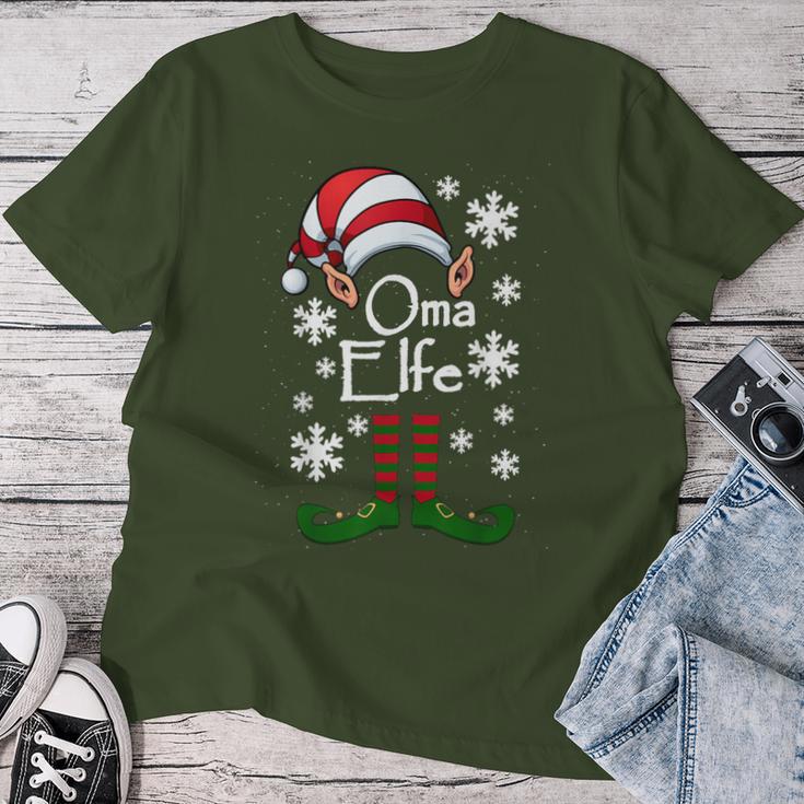 Elf Grandma Grandmother Elf Christmas Ugly Christmas T-shirt Frauen Lustige Geschenke