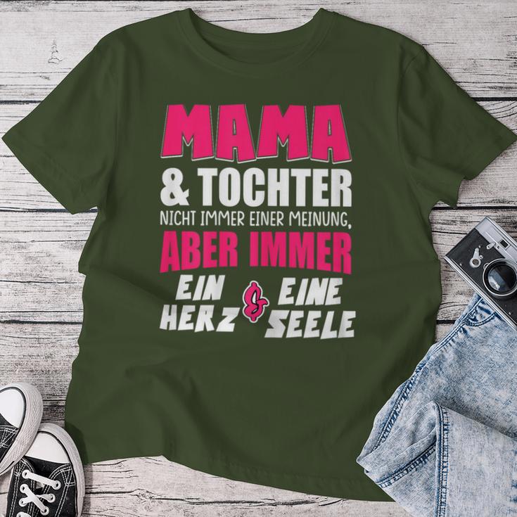 Mum And Daughter Mother For Mother's Day Christmas T-shirt Frauen Lustige Geschenke