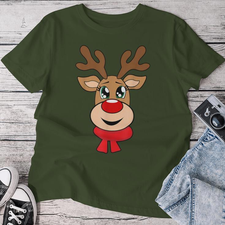 Reindeer Christmas Jumper Christmas Jumper Women's T-shirt Frauen Lustige Geschenke