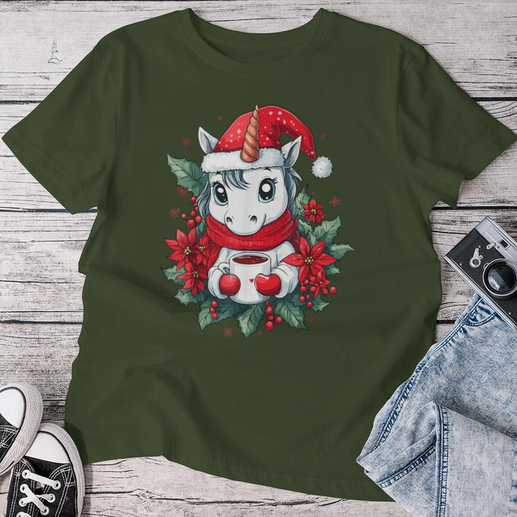 Unicorn Christmas Children Christmas Unicorn T-shirt Frauen Lustige Geschenke