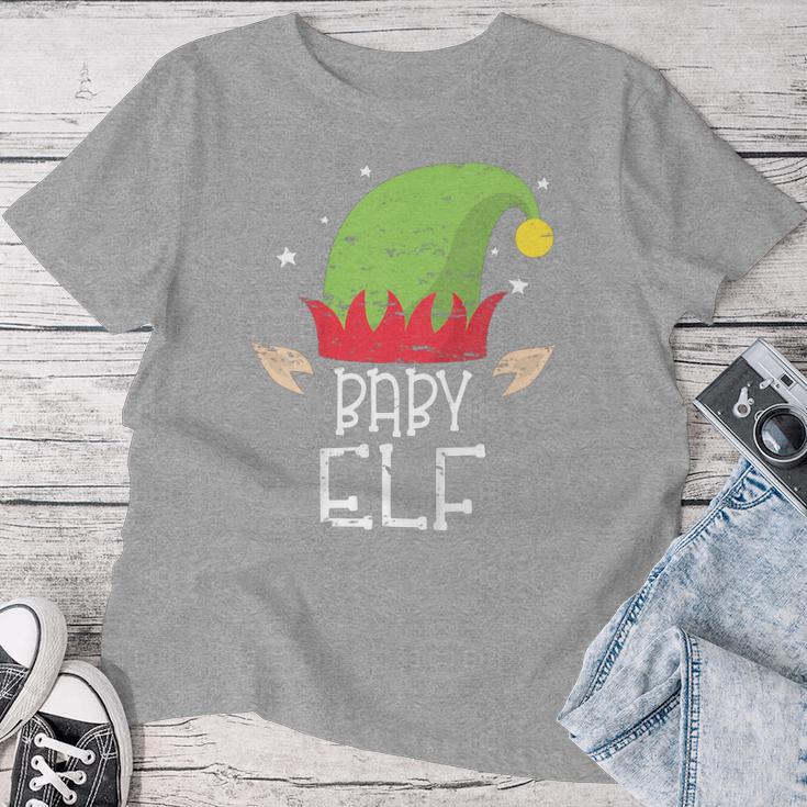 Children's Father Mother Baby Elf Family Outfit Christmas T-shirt Frauen Lustige Geschenke