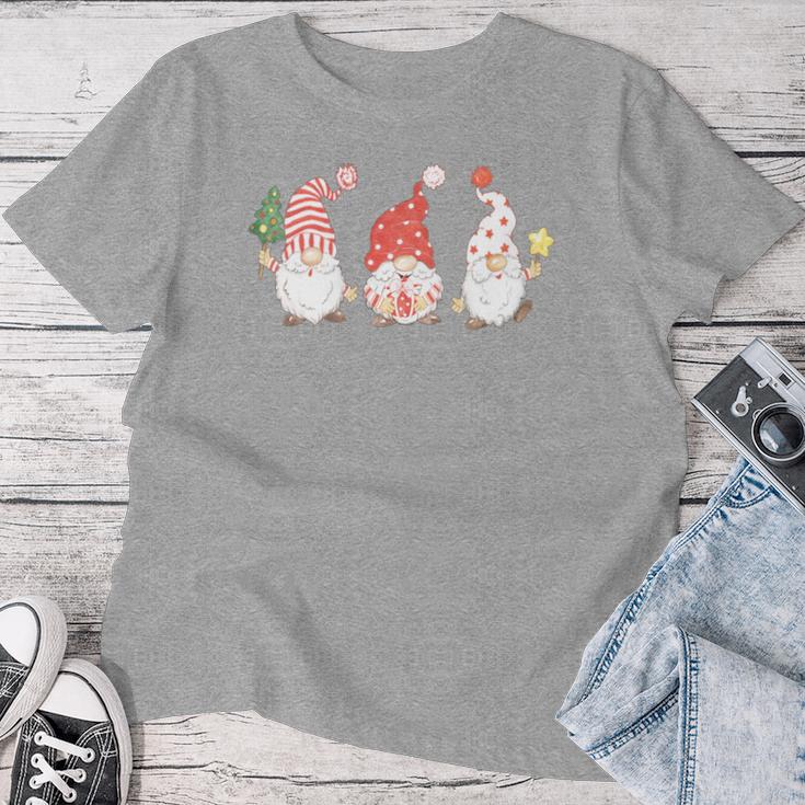 Women's Christmas Jumper Christmas Gnome Gnome Long-Sleeved T-shirt Frauen Lustige Geschenke