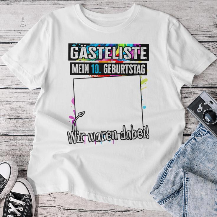 10Th Birthday Boy Girl 10 Years My 10Th Birthday T-shirt Frauen Lustige Geschenke