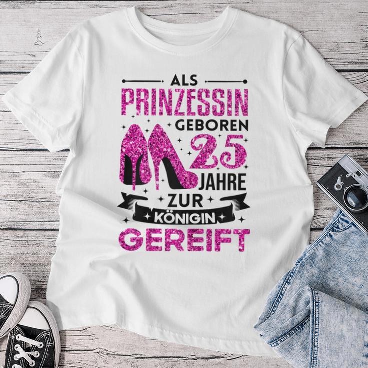 25 Geburtstag Frau 25 Jahre Frauen Party Spruch 25 Jahre T-shirt Frauen Lustige Geschenke