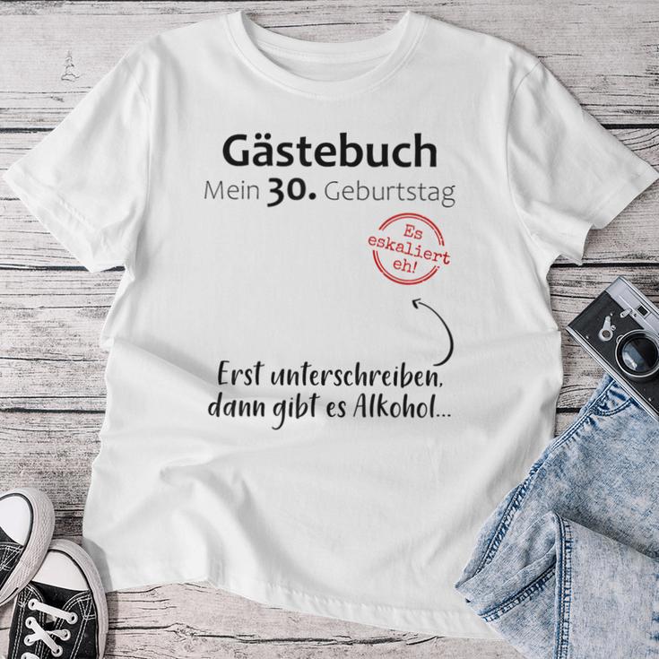 30Th Birthday Man Decoration 30Th Birthday Woman S T-shirt Frauen Lustige Geschenke