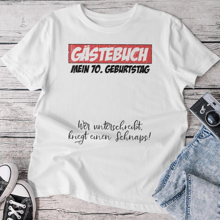 70Th Birthday Man Woman 70 Years 1953 Decorative T-shirt Frauen Lustige Geschenke