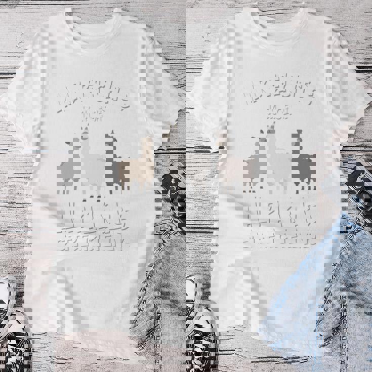 Alpaca And Llamas Mir Reichts Ich Geh Alpacas Stroke T-shirt Frauen Lustige Geschenke