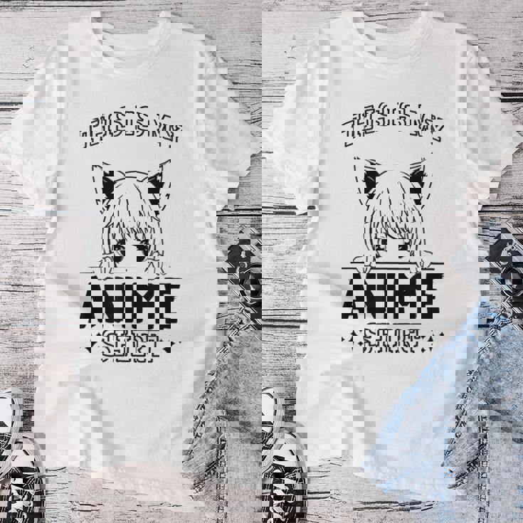 This Is My Anime Camisa Linda Kawaii Anime Merch Anime Girl Camiseta de mujer Regalos divertidos
