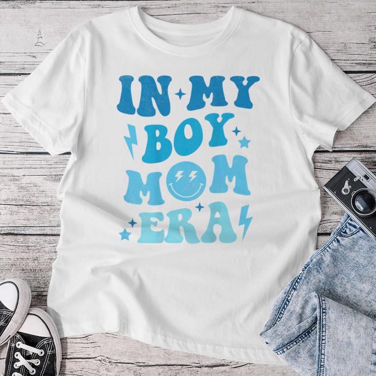 In My Boy Mom Era On Back T-shirt Frauen Lustige Geschenke