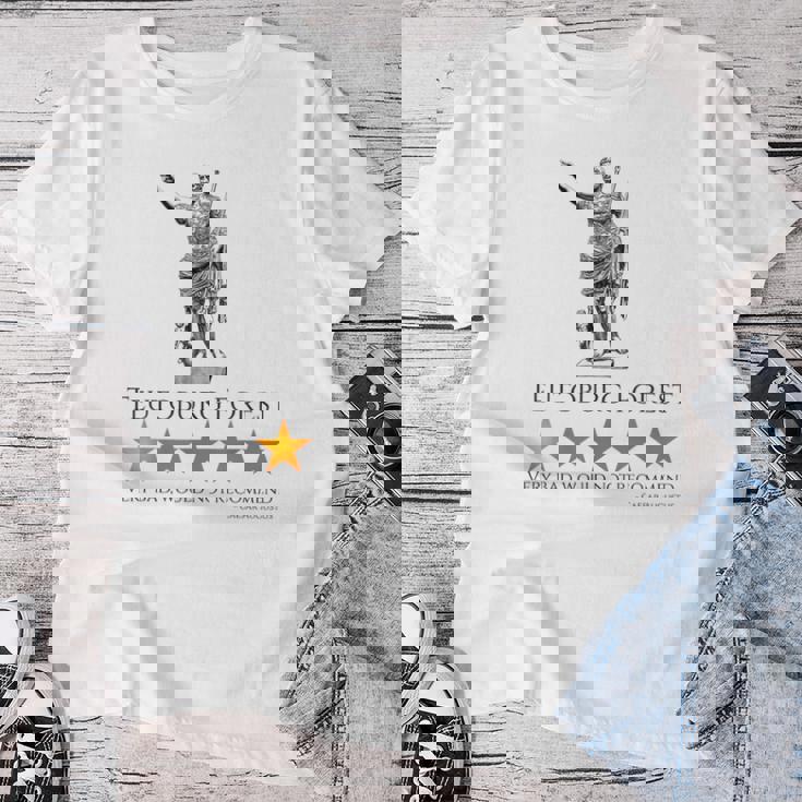 César Augustus Teutoburg Historia Romana Antigua Spqr Camiseta de mujer Regalos divertidos