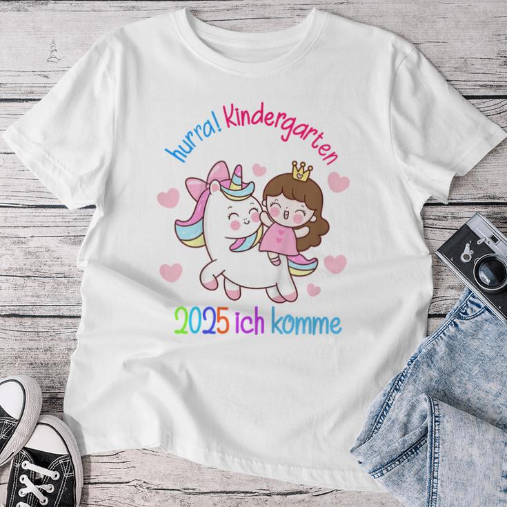 Children's Unicorn Girls Nursery Child 2025 Pink T-shirt Frauen Lustige Geschenke