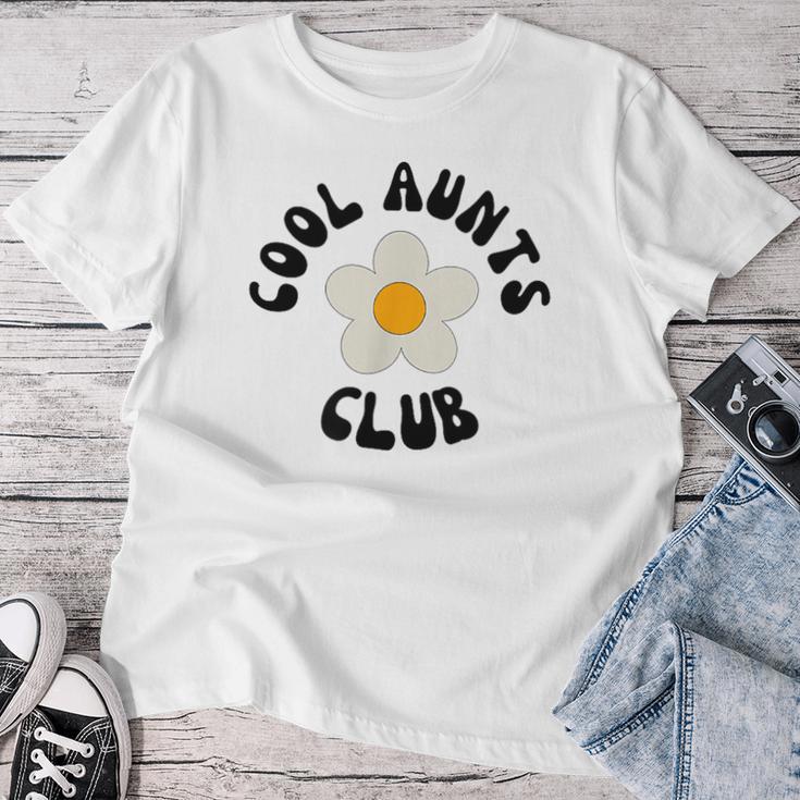 Floral Cool Aunts Club Auntie Again Gray T-shirt Frauen Lustige Geschenke