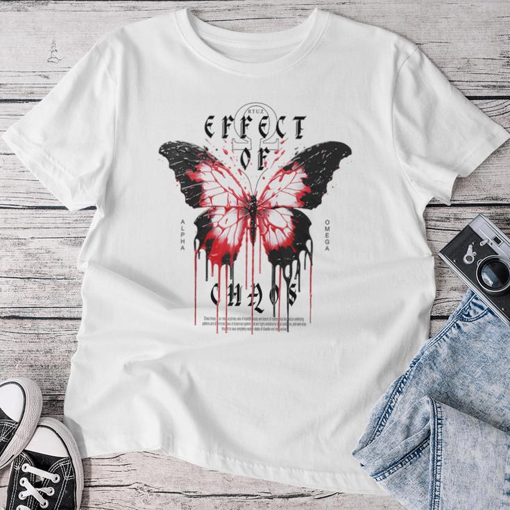 Hip Hop Y2k Hipster Streetwear Moth Butterfly T-shirt Frauen Lustige Geschenke