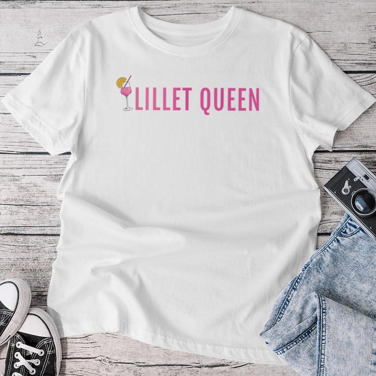 Lillet Queen Summer Alcohol Lillet T-shirt Frauen Lustige Geschenke