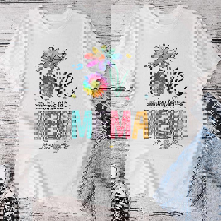 I Love Being Called Mema Daisy Flower Cute Mother's Day Women T-shirt Funny Gifts