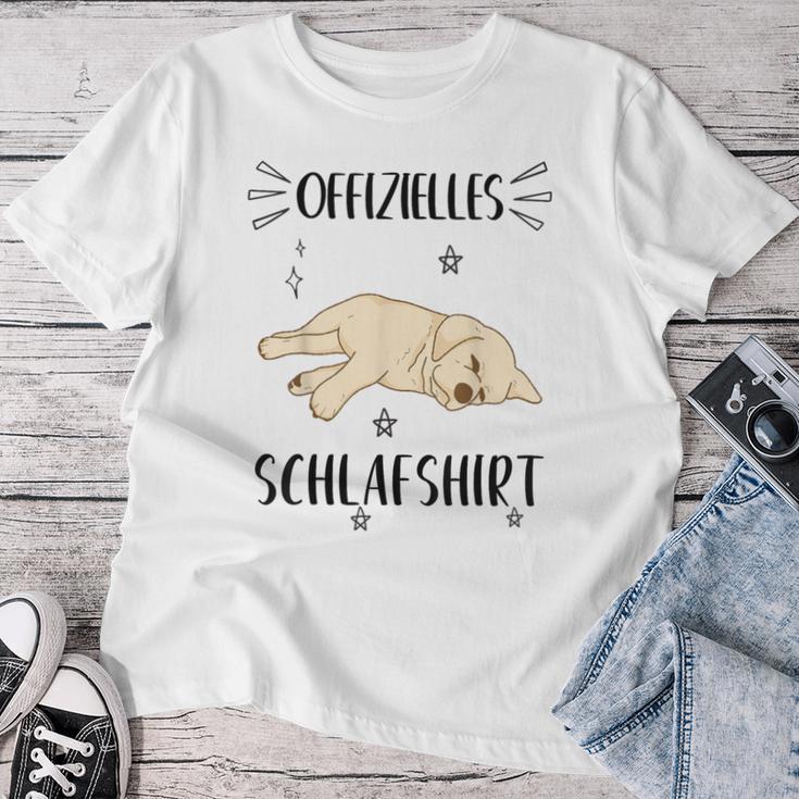 Offizielles Schlaf Hund Labrador Mum Pyjamas S T-shirt Frauen Lustige Geschenke