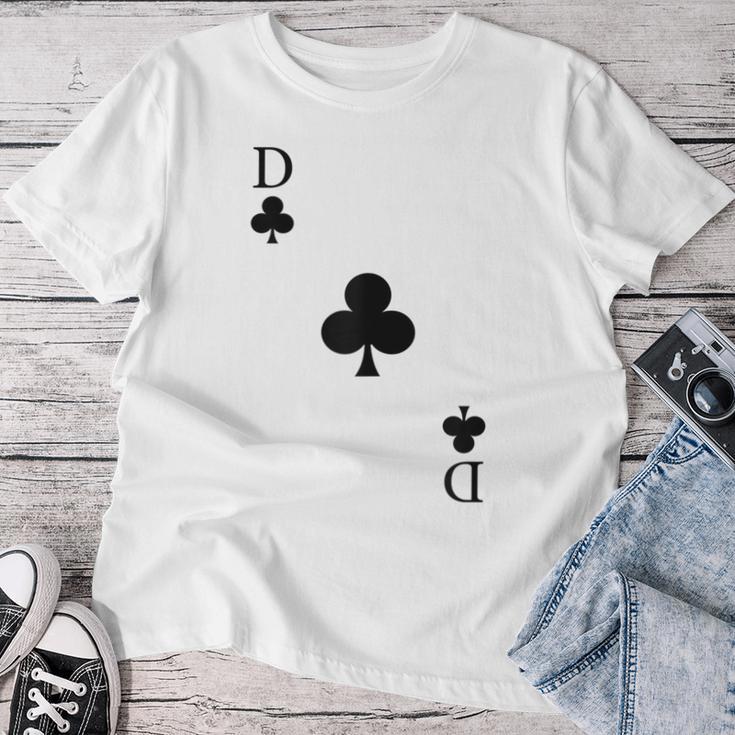 Playing Card Cross Lady Queen Carnival Costume T-shirt Frauen Lustige Geschenke