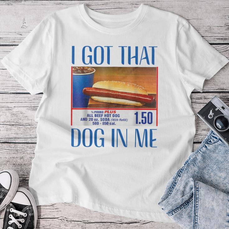 Retrointage I Got-That Dog In Me Hotdog Women's T-shirt Frauen Lustige Geschenke