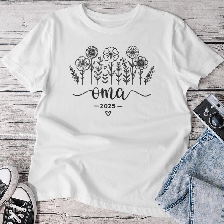 Women's Grandma 2025 Loading Pregnancy Announcement T-shirt Frauen Lustige Geschenke