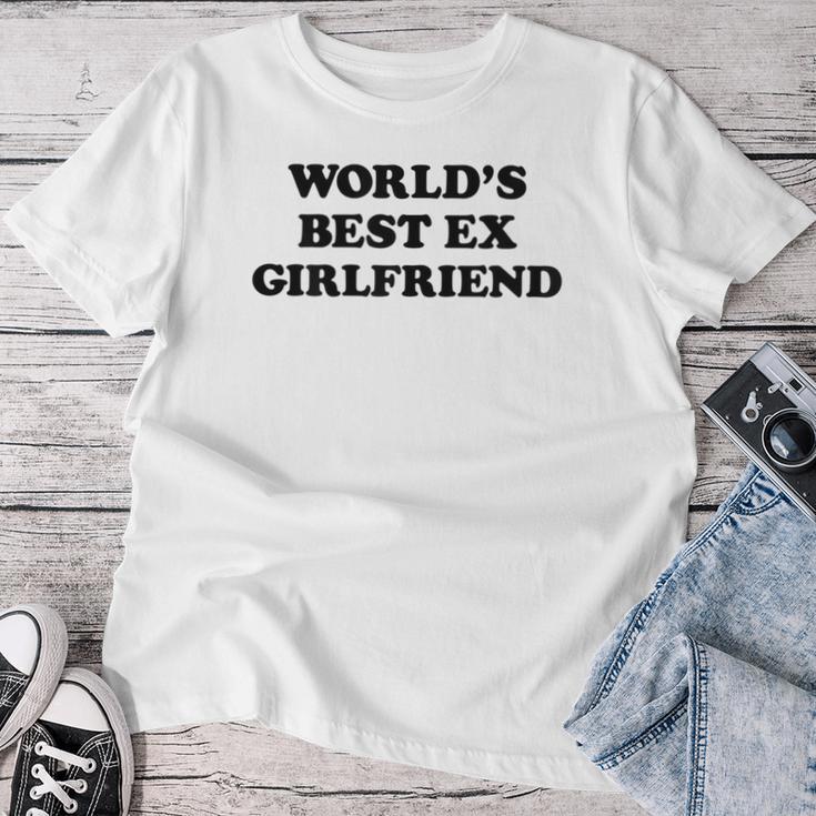 Women's The World's Best Exfrein Der Welt T-shirt Frauen Lustige Geschenke