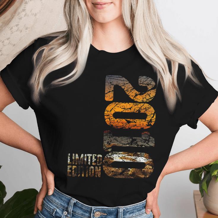 15 Geburtstag Junge Mädchen 15 Jahre 2010 Lustig Geschenk T-shirt Frauen Geschenke für Sie