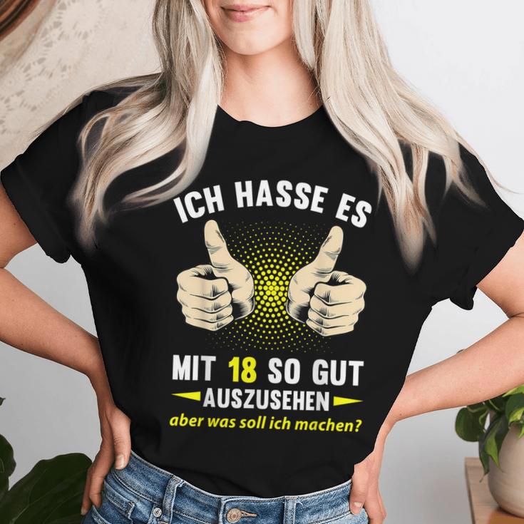 18Th Birthday Boy Girl 18 Years 2003 Saying T-shirt Frauen Geschenke für Sie