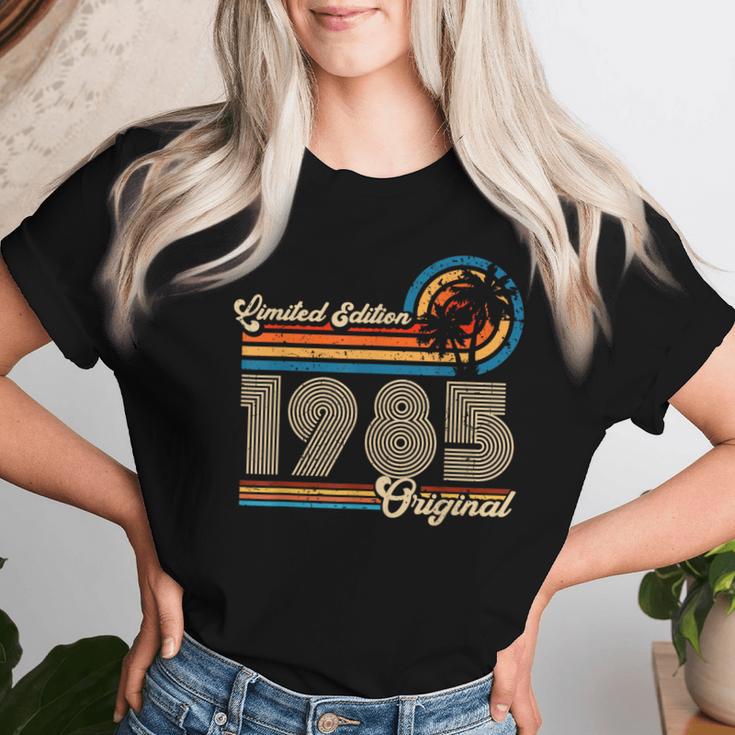 40Th Birthday Original Womenintageintage 1985 T-shirt Frauen Geschenke für Sie