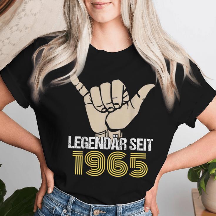 56Th Birthday Ladies 1965 Man Woman 56 Years T-shirt Frauen Geschenke für Sie